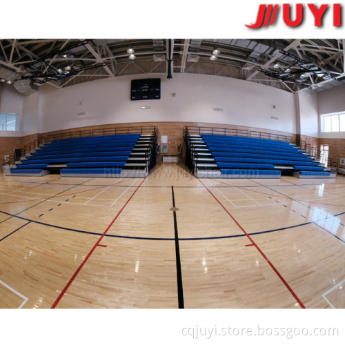 manual dismounted tribune manual bleachers Gymnasim grandstand Retractable grandstand Stadium seats - bench style seatJY-750